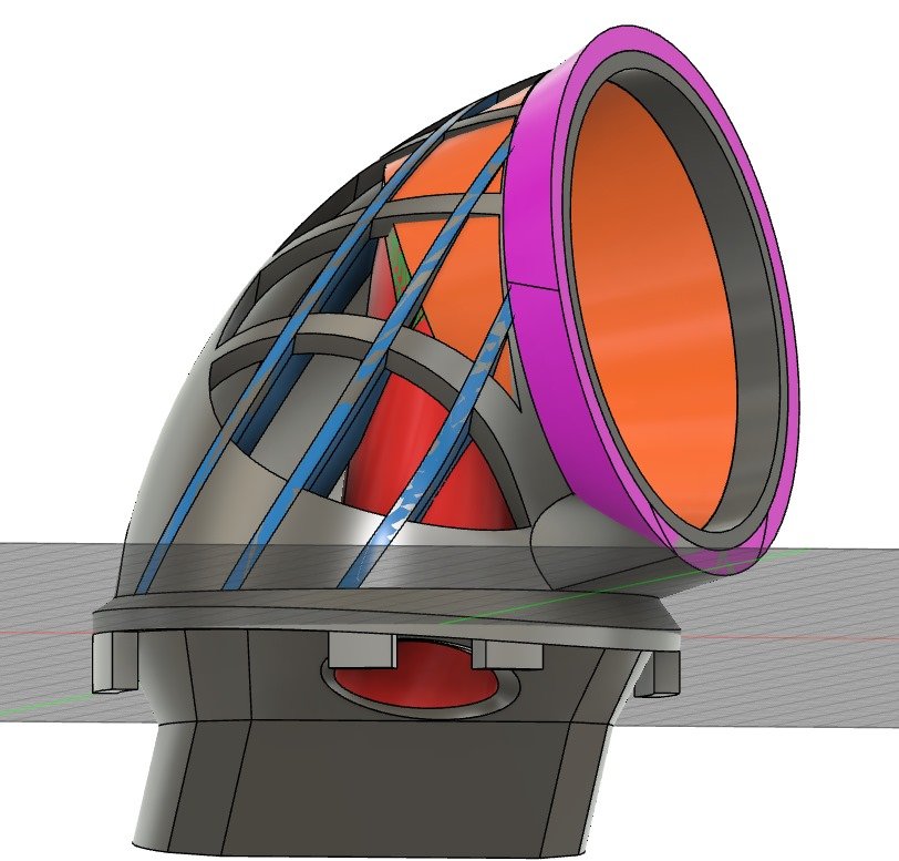 2004 2008 Vent Gauge Pod W Air