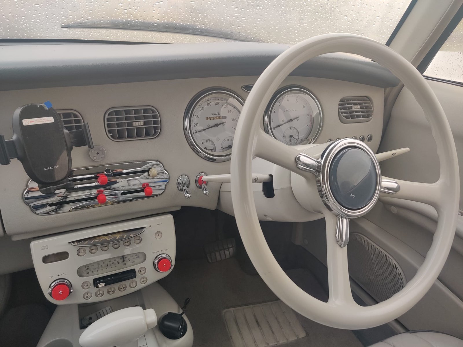 Nissan Figaro Dash Knobs